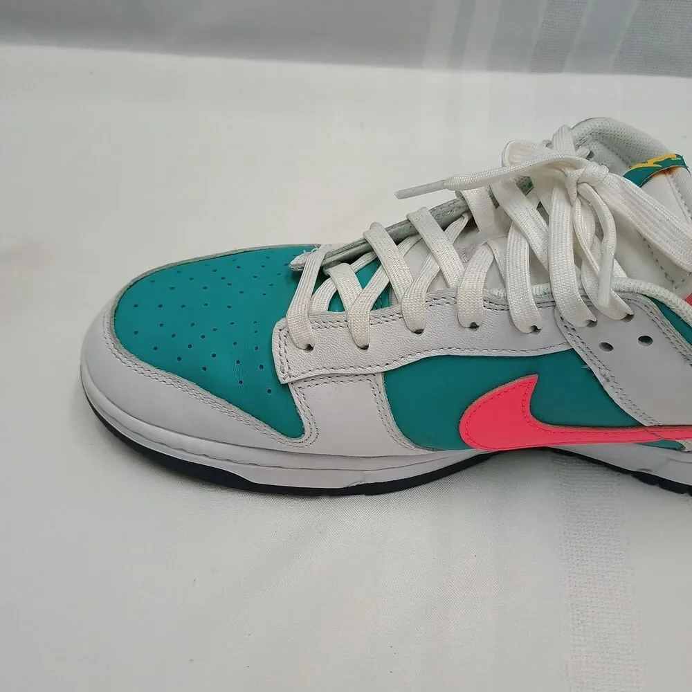 Nike Dunk Low Dusty Cactus Thunderblue HF4850-345  Mens  10 Used W/ Original Box